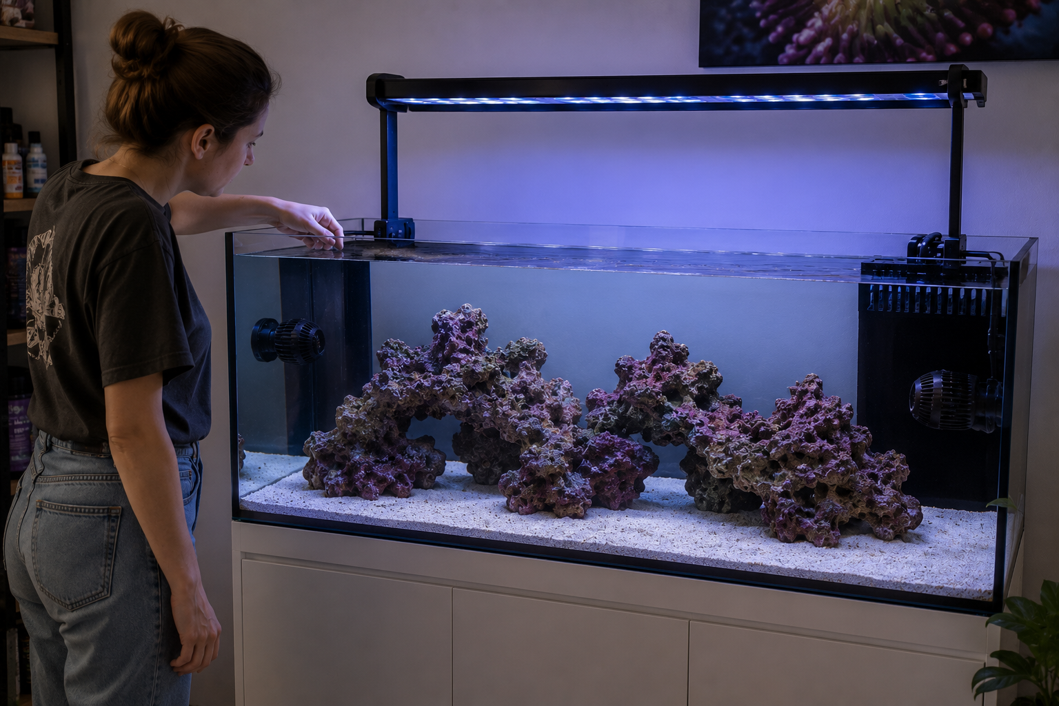 Démarrer un aquarium marin