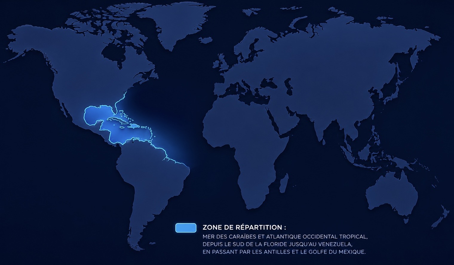 Zone de répartition du gramma loreto