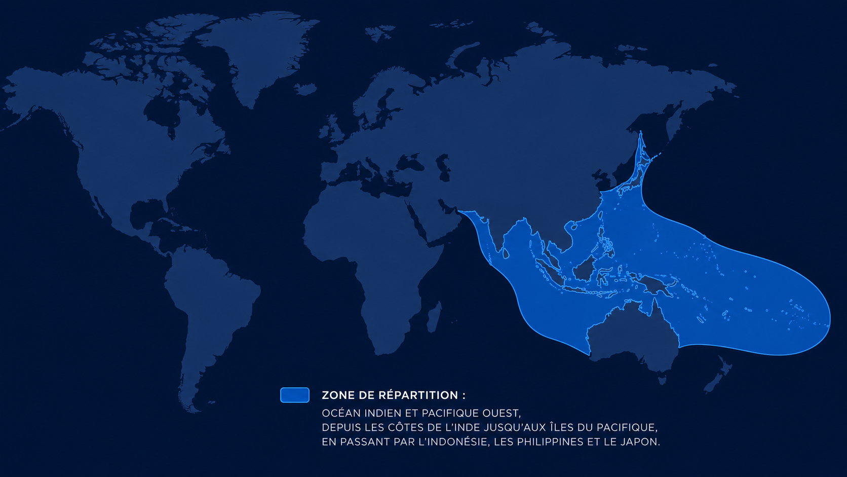 Zone de répartition de Cryptocentrus cinctus
